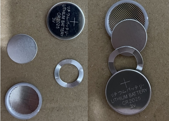 Coin cell cases (2025 or 2032 types, 1000 sets)