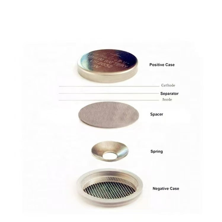 Coin cell cases (2025 or 2032 types, 1000 sets)